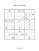 Sudoku - Easy A360 Print Puzzle