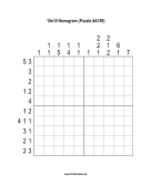 Nonogram - 10x10 - A159 Print Puzzle