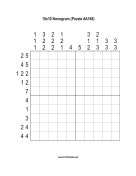 Nonogram - 10x10 - A188 Print Puzzle