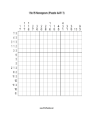 Nonogram - 15x15 - A117 Print Puzzle