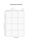 Nonogram - 15x20 - A105 Print Puzzle