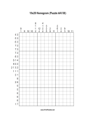 Nonogram - 15x20 - A138 Print Puzzle