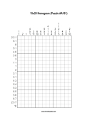Nonogram - 15x20 - A161 Print Puzzle