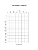 Nonogram - 15x20 - A164 Print Puzzle