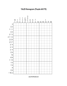 Nonogram - 15x20 - A179 Print Puzzle