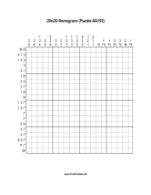 Nonogram - 20x20 - A193 Print Puzzle