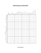 Nonogram - 20x20 - A27 Print Puzzle