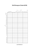 Nonogram - 20x30 - A196 Print Puzzle