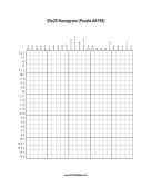 Nonogram - 25x25 - A155 Print Puzzle