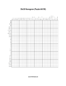 Nonogram - 30x30 - A158 Print Puzzle