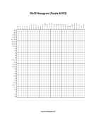 Nonogram - 30x30 - A162 Print Puzzle