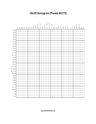 Nonogram - 30x30 - A175 Print Puzzle