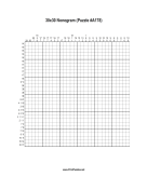 Nonogram - 30x30 - A178 Print Puzzle
