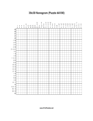 Nonogram - 30x30 - A180 Print Puzzle