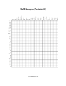 Nonogram - 30x30 - A182 Print Puzzle