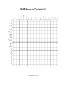 Nonogram - 30x30 - A194 Print Puzzle