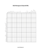 Nonogram - 30x30 - A199 Print Puzzle