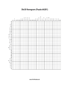 Nonogram - 30x30 - A201 Print Puzzle