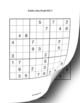 Printable Sudoku Book - Variety #2 Printable Puzzle