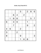 Sudoku - Easy A131 Print Puzzle