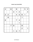 Sudoku - Easy A285 Print Puzzle