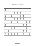 Sudoku - Easy A384 Print Puzzle