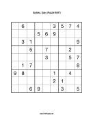 Sudoku - Easy A97 Print Puzzle