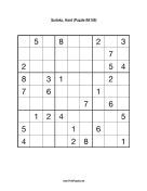 Sudoku - Hard A149 Print Puzzle