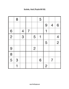 Sudoku - Hard A155 Print Puzzle