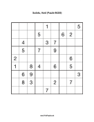 Sudoku - Hard A285 Print Puzzle