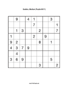 Sudoku #1051 and #1052 (Medium) - Free Printable Puzzles