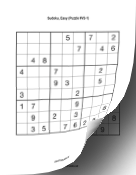 Printable Sudoku Book - Variety #2 Print Puzzle