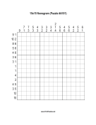 Nonogram - 15x15 - A101 Print Puzzle