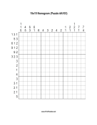 Nonogram - 15x15 - A103 Print Puzzle