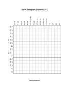 Nonogram - 15x15 - A107 Print Puzzle