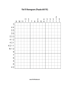 Nonogram - 15x15 - A110 Print Puzzle