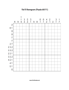 Nonogram - 15x15 - A111 Print Puzzle