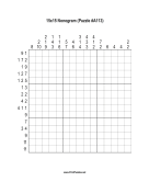 Nonogram - 15x15 - A113 Print Puzzle