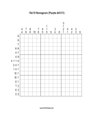 Nonogram - 15x15 - A131 Print Puzzle