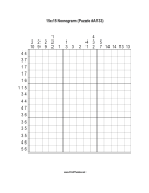 Nonogram - 15x15 - A133 Print Puzzle