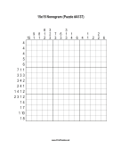 Nonogram - 15x15 - A137 Print Puzzle