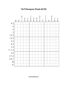 Nonogram - 15x15 - A138 Print Puzzle