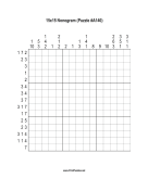 Nonogram - 15x15 - A140 Print Puzzle