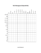Nonogram - 15x15 - A142 Print Puzzle