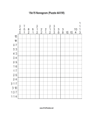 Nonogram - 15x15 - A155 Print Puzzle