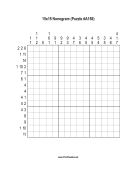 Nonogram - 15x15 - A158 Print Puzzle