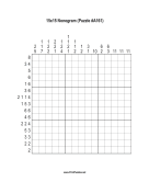 Nonogram - 15x15 - A161 Print Puzzle
