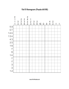 Nonogram - 15x15 - A169 Print Puzzle