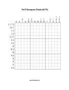 Nonogram - 15x15 - A179 Print Puzzle