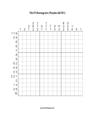 Nonogram - 15x15 - A181 Print Puzzle